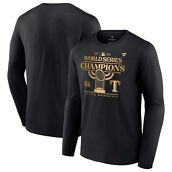 Men's Black Texas Rangers 2023 World Series Champions Parade Long Sleeve T-Shirt