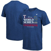 Men's Texas Rangers 2023 World Series Champions Locker Room Tri-Blend T-Shirt