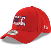Men's New Era Texas Rangers 2023 World Series Champs Patch 9FORTY Adjustable Hat