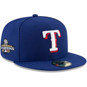 Men's New Era Royal Texas Rangers 2023 World Series Champions 59FIFTY Fitted Hat