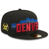 New Era Men's Black Denver Nuggets 2023/24 City Edition 59FIFTY Fitted Hat