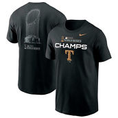 Men's Nike Black Texas Rangers 2023 World Series Champions Trophy T-Shirt