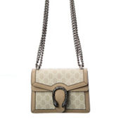 Gucci Dionysus Mini GG Supreme Canvas & Leather Shoulder Bag