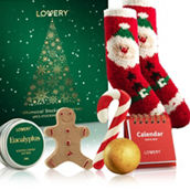 Lovery 8-Pc. Stocking Stuffers Christmas Calendar Bath & Body Gift Set