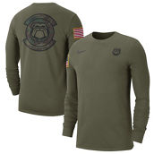 Nike Men's Olive Georgia Bulldogs Military Pack Long Sleeve T-Shirt