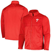 Dunbrooke Men's Heather Red Philadelphia Phillies Explorer Full-Zip Jacket