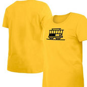 New Era Women's Gold Golden State Warriors 2023/24 City Edition T-Shirt