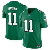 Nike Men's A.J. Brown Kelly Green Philadelphia Eagles Vapor F.U.S.E. Limited Jersey