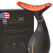 GLO24K Skin Rejuvenation Led Beauty Device - Neck And Face