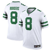 Nike Men's Aaron Rodgers Spotlight Legacy White New York Jets Legend Player Jersey