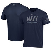 Under Armour Men's Navy Navy Midshipmen Silent Service T-Shirt