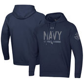 Under Armour Men's Navy Navy Midshipmen Silent Service All Day Pullover Hoodie