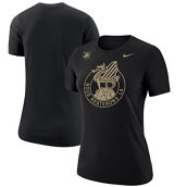 Nike Women's Black Army Black Knights 2023 Rivalry Collection Crest Core T-Shirt
