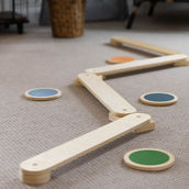 Little Partners Learn 'N Balance Set - Includes 4 Stepping Stones