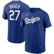 Nike Men's Trevor Bauer Royal Los Angeles Dodgers Name & Number T-Shirt