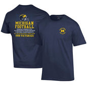 Champion Men's Navy Michigan Wolverines Football All-Time Wins Leader T-Shirt