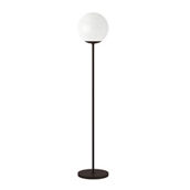 Hudson&Canal Theia Globe & Stem Floor Lamp with Plastic Shade