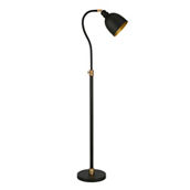Hudson&Canal Vincent Adjustable/Arc Floor Lamp with Metal Shade