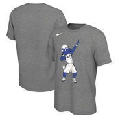 Nike Unisex Heather Charcoal Dallas Mavericks Team Mascot T-Shirt