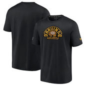 Fanatics Men's Fanatics Black Boston Bruins Authentic Pro Centennial Logo T-Shirt