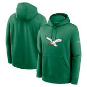 Nike Men's Kelly Green Philadelphia Eagles Rewind Club Logo Pullover Hoodie