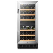 Lanbo 15 Inch Wine Cooler Refrigerator, 26 Bottle