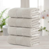 Chic Home Turkish Cotton  4pc Bath Towel Set