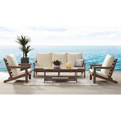 Inspired Home Hanan Outdoor 4pc Seating Group