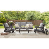 Inspired Home Hiba Outdoor 4pc Seating Group