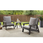 Inspired Home Hiba Outdoor 3pc Seating Group