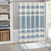 Madison Park Spa Waffle Shower Curtain with 3M Treatment 72 X 72 in.