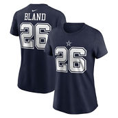 Nike Women's DaRon Bland Navy Dallas Cowboys Player Name & Number T-Shirt