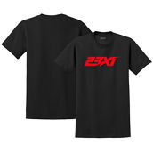 23XI Racing Men's Black 23XI Racing Logo Tri-Blend T-Shirt
