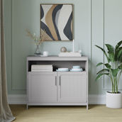 Flash Furniture Buffet and Sideboard Storage Cabinet