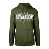 Levelwear Youth Olive Vegas Golden Knights Podium Fleece Pullover Hoodie