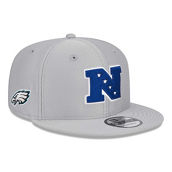 New Era Men's Gray Philadelphia Eagles 2024 Pro Bowl 9FIFTY Adjustable Snapback Hat