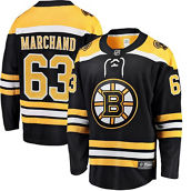 Fanatics Branded Men's Brad Marchand Black Boston Bruins Home Breakaway Jersey