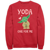 Mad Engine Mens Star Wars YODA ONE FOR ME Fleece