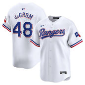 Nike Men's Jacob deGrom White Texas Rangers Home Limited Player Jersey