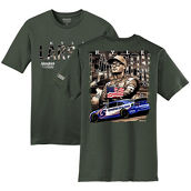 Hendrick Motorsports Team Collection Men's Green Kyle Larson Military T-Shirt