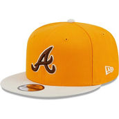 New Era Men's Gold Atlanta Braves Tiramisu 9FIFTY Snapback Hat
