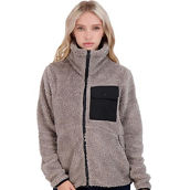 Womens Lightweight Warm Fleece Jacket