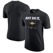 Nike Men's Black Los Angeles Lakers Just Do It T-Shirt