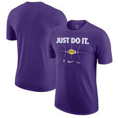Nike Men's Purple Los Angeles Lakers Just Do It T-Shirt