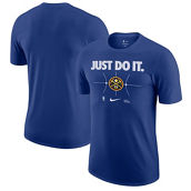 Nike Men's Navy Denver Nuggets Just Do It T-Shirt