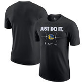 Nike Men's Black Golden State Warriors Just Do It T-Shirt