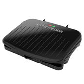 George Foreman Family Size 5 Serving Nonstick Compact Electric Indoor Grill in B