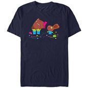 Mad Engine Pixar-Toy Story 1-3  Men's Chocolate Bunny T-Shirt
