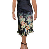 Womens Floral Long Midi Dress