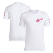 adidas Men's Lionel Messi White Vice T-Shirt
